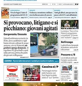 Settimanale Radar n. 34 del 18-09-2025